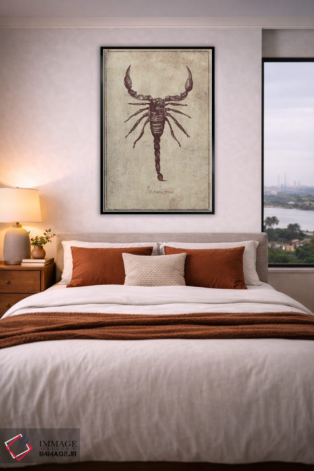 تابلو دکوراتیو پالامنارسوس اثر مایک کوبو - D4B