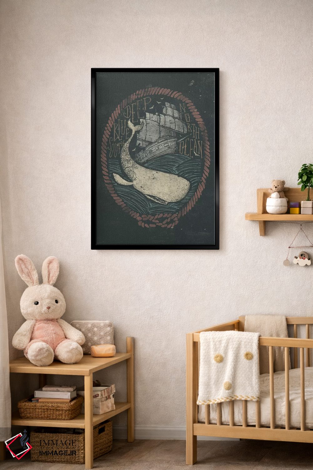 تابلو دکوراتیو عمیق اثر مایک کوبو - D4B