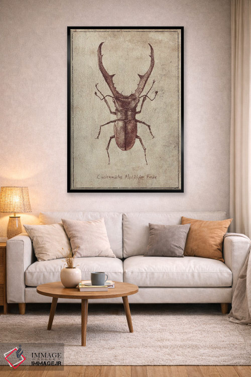 تابلو دکوراتیو سیکلوماتوس متالیفر فینه ۲ اثر مایک کوبو - D3B