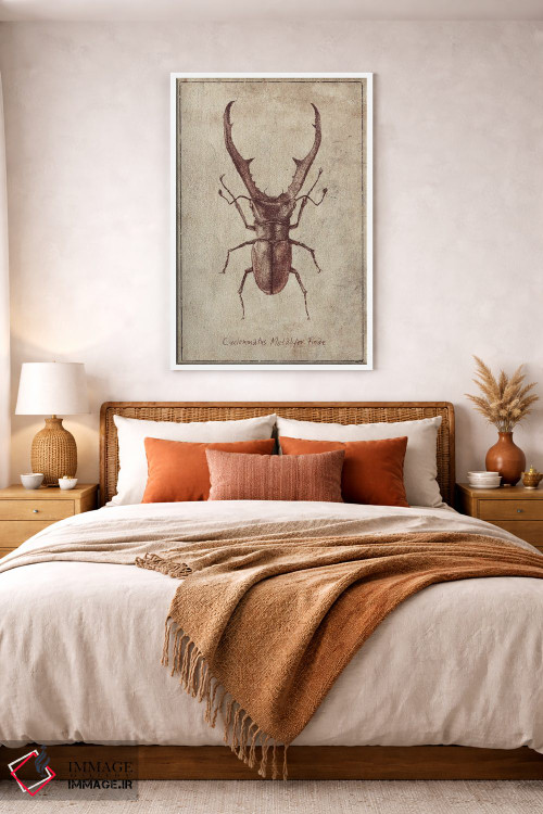 تابلو دکوراتیو سیکلوماتوس متالیفر فینه ۲ اثر مایک کوبو - D4W