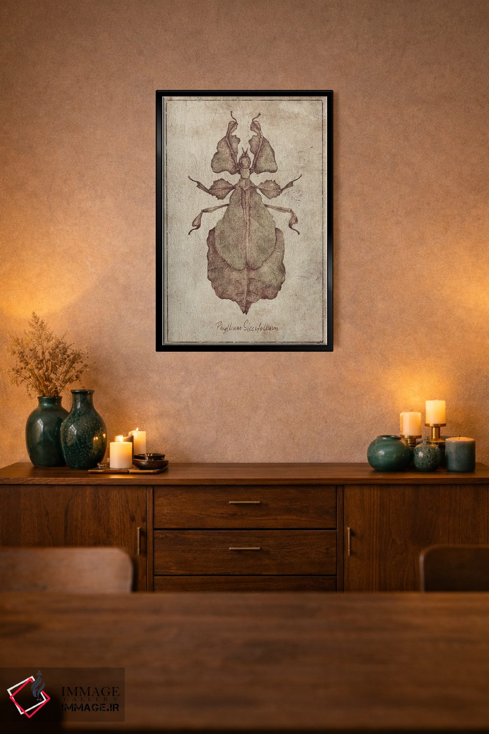 تابلو دکوراتیو فیللیوم سیکسیفولیوم ۲ اثر مایک کوبو - D2B