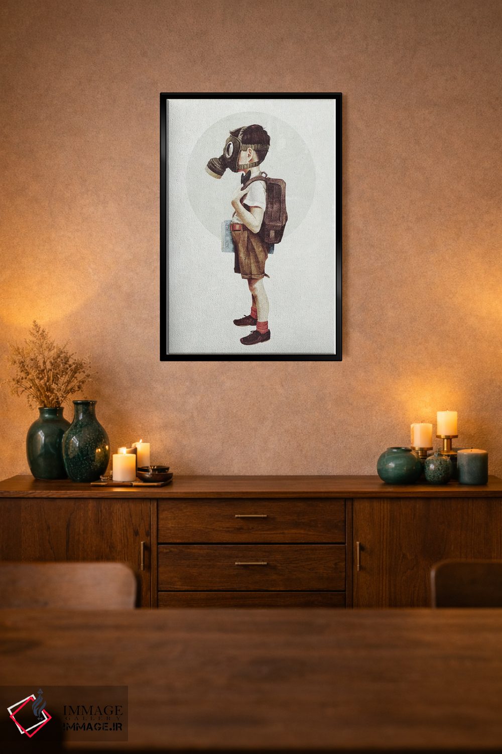 تابلو دکوراتیو بازگشت به مدرسه اثر مایک کوبو - D4B