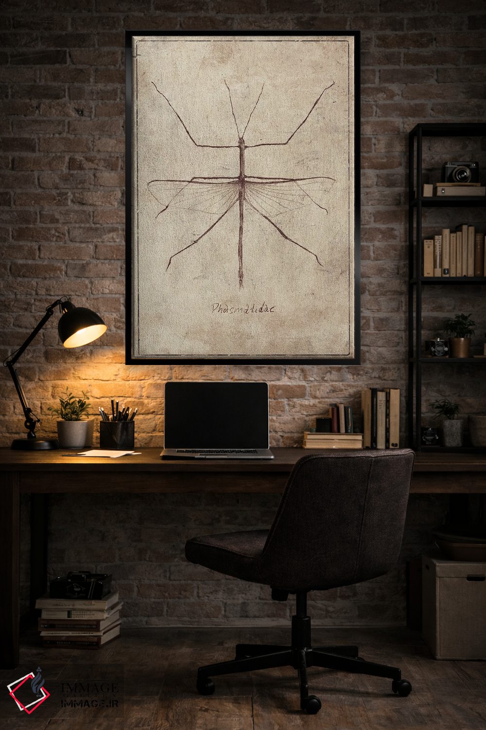 تابلو دکوراتیو فسماتیده ۲ اثر مایک کوبو - D6B