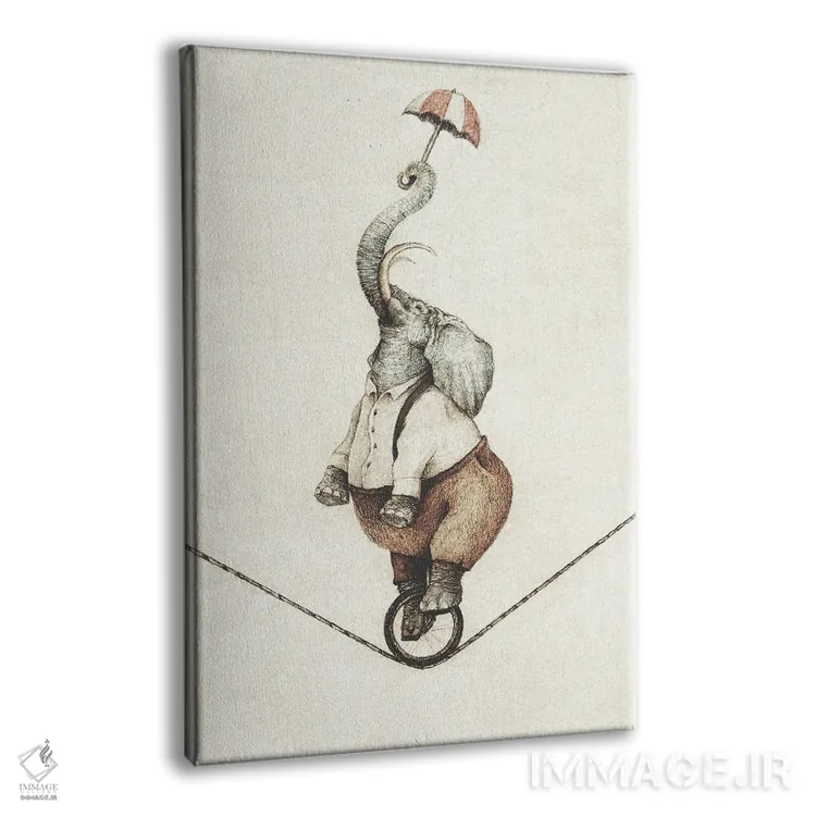 تابلو دکوراتیو الیوت اثر مایک کوبو - نمای پرسپکتیو محصول