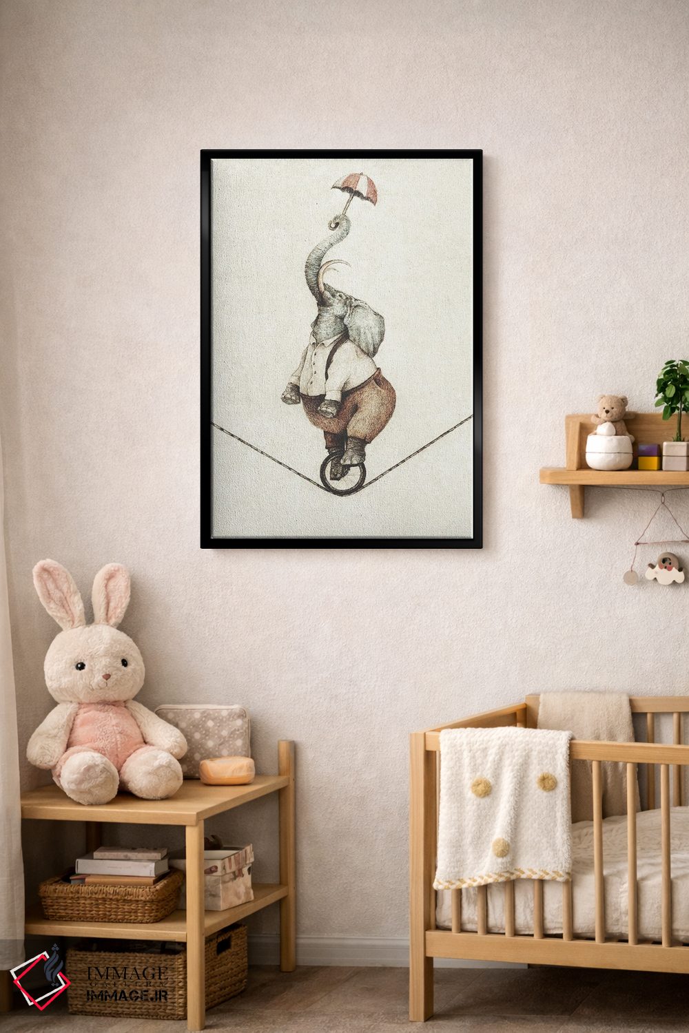 تابلو دکوراتیو الیوت اثر مایک کوبو - D5B