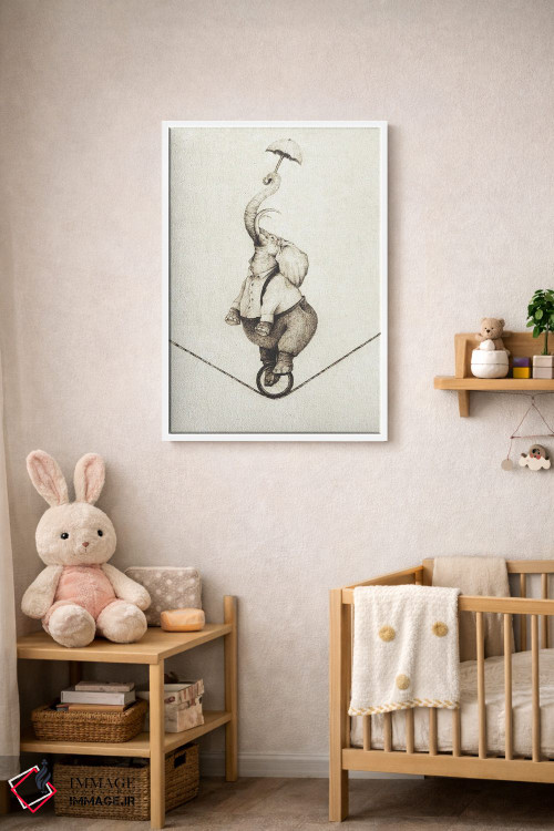 تابلو دکوراتیو الیوت ۲ اثر مایک کوبو - D3W