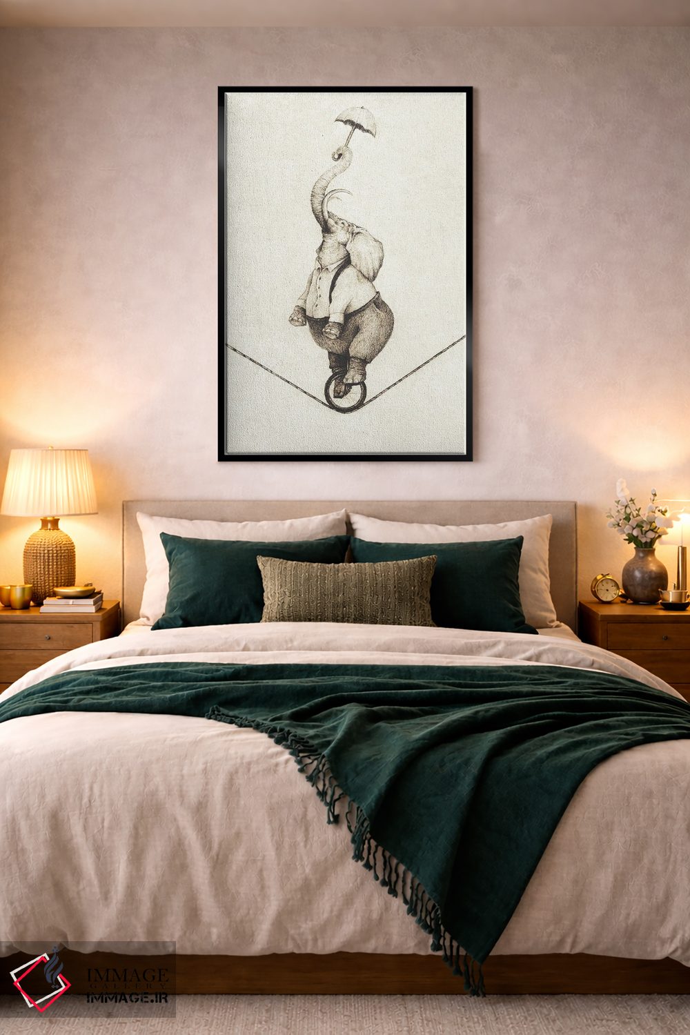 تابلو دکوراتیو الیوت ۲ اثر مایک کوبو - D5B