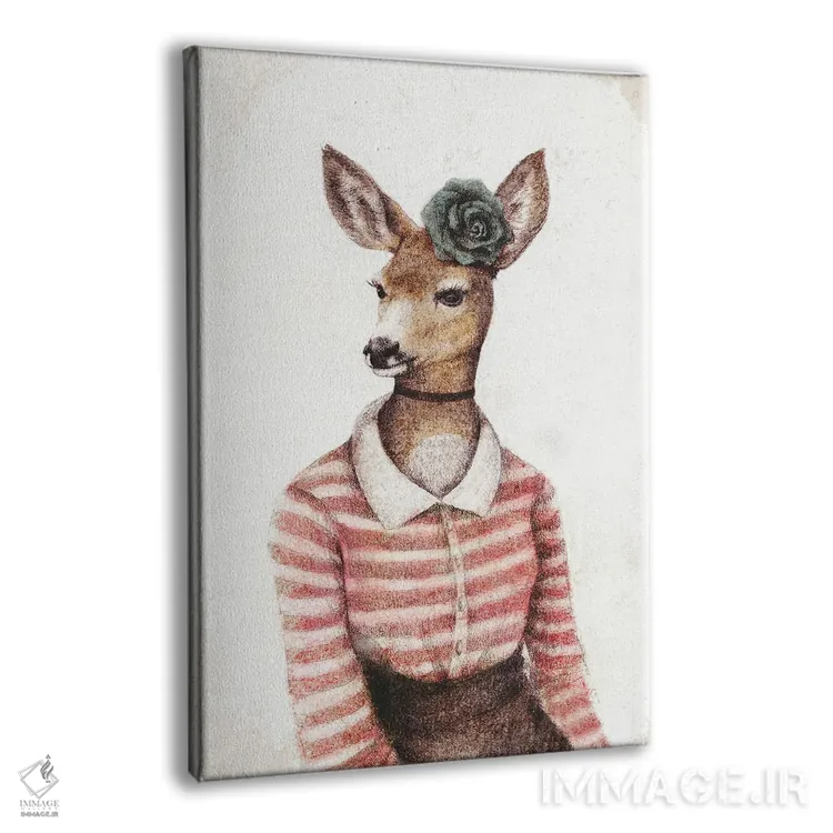 تابلو دکوراتیو "چیز وحشی" اثر مایک کوبو - نمای پرسپکتیو محصول