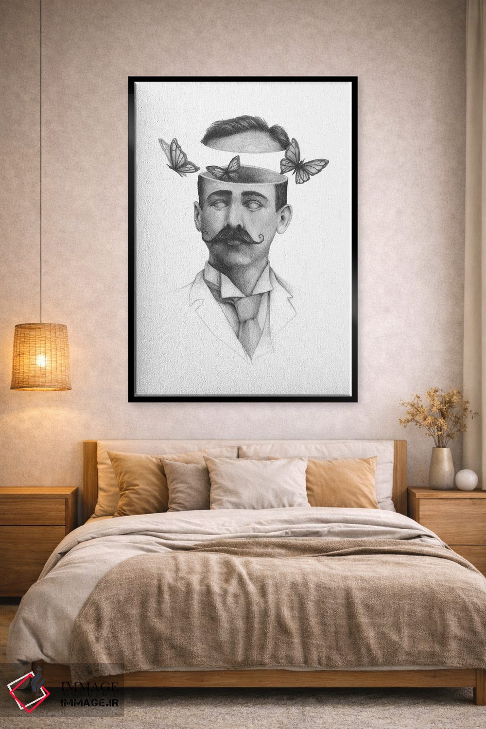 تابلو دکوراتیو سردرگمی ۲ اثر مایک کوبو - D2B