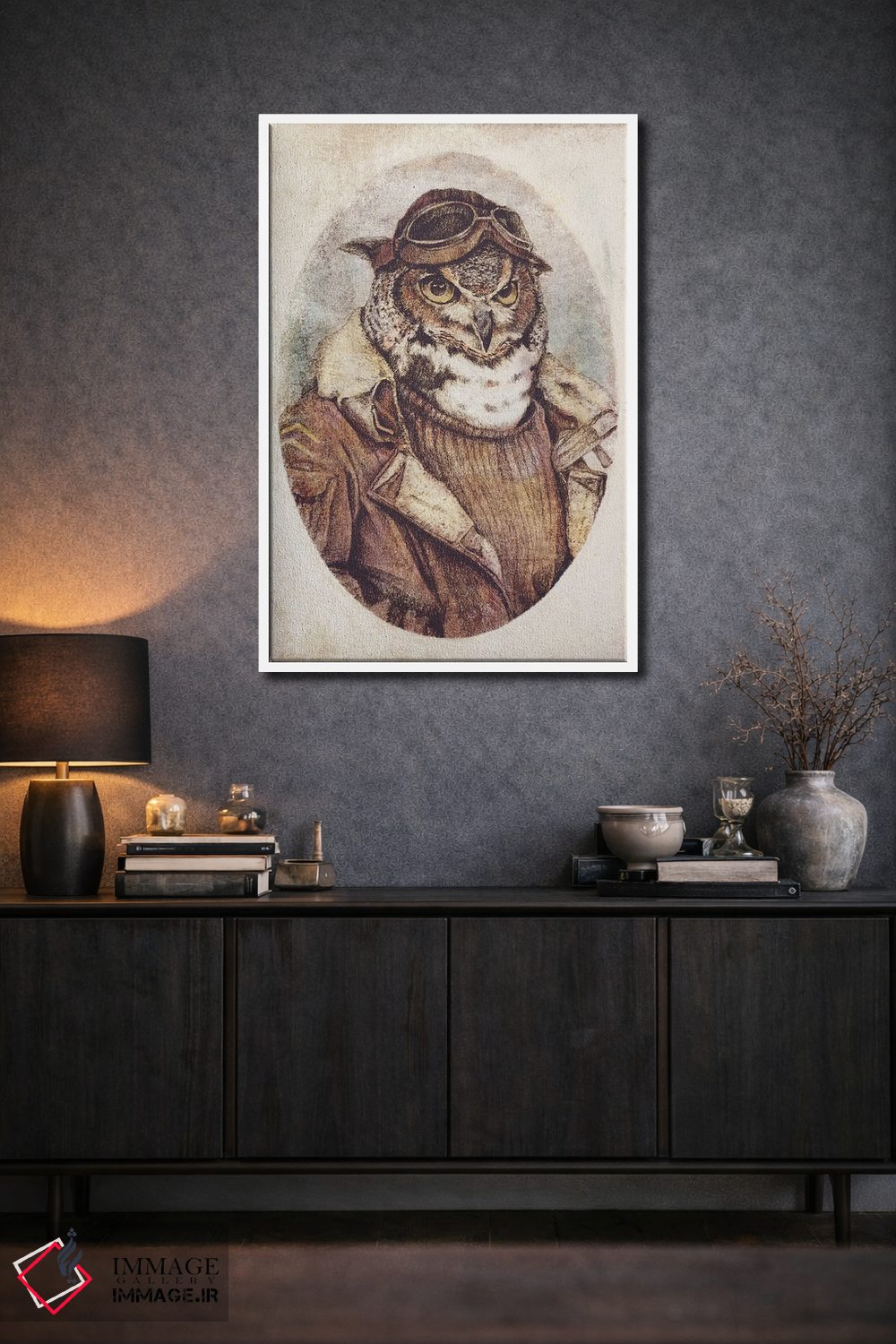 تابلو دکوراتیو "آماده پرواز ۲" اثر مایک کوبو - D1W