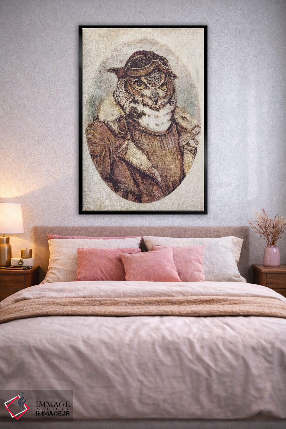 تابلو دکوراتیو "آماده پرواز ۲" اثر مایک کوبو - D2B