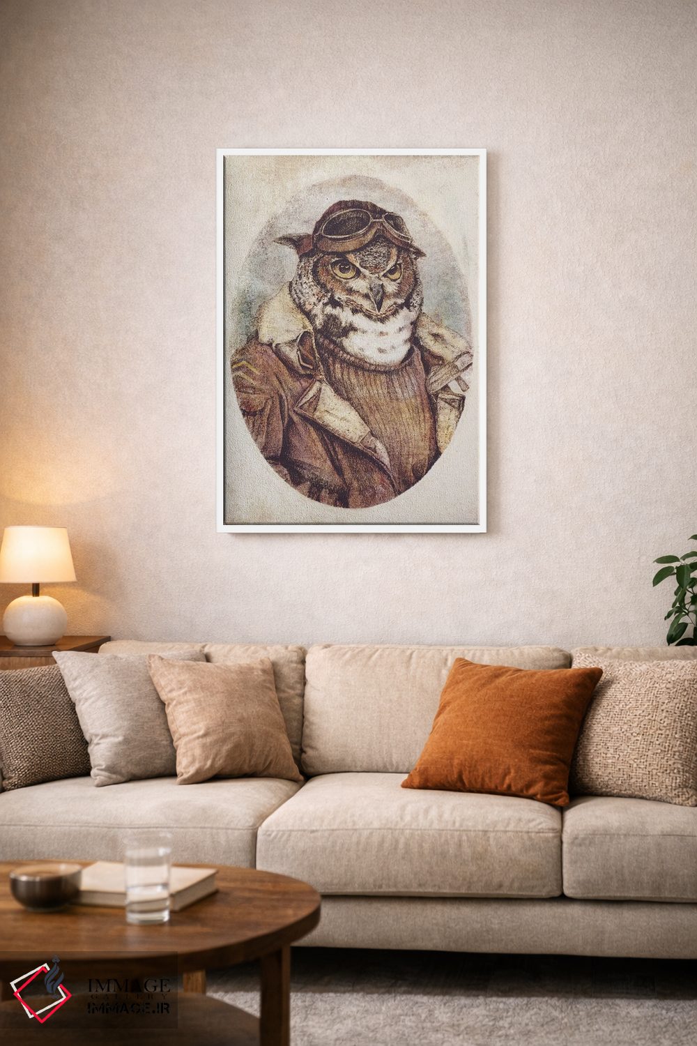 تابلو دکوراتیو "آماده پرواز ۲" اثر مایک کوبو - D3W