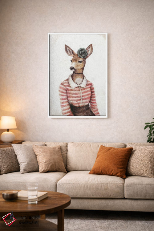 تابلو دکوراتیو "چیز وحشی" اثر مایک کوبو - D3W