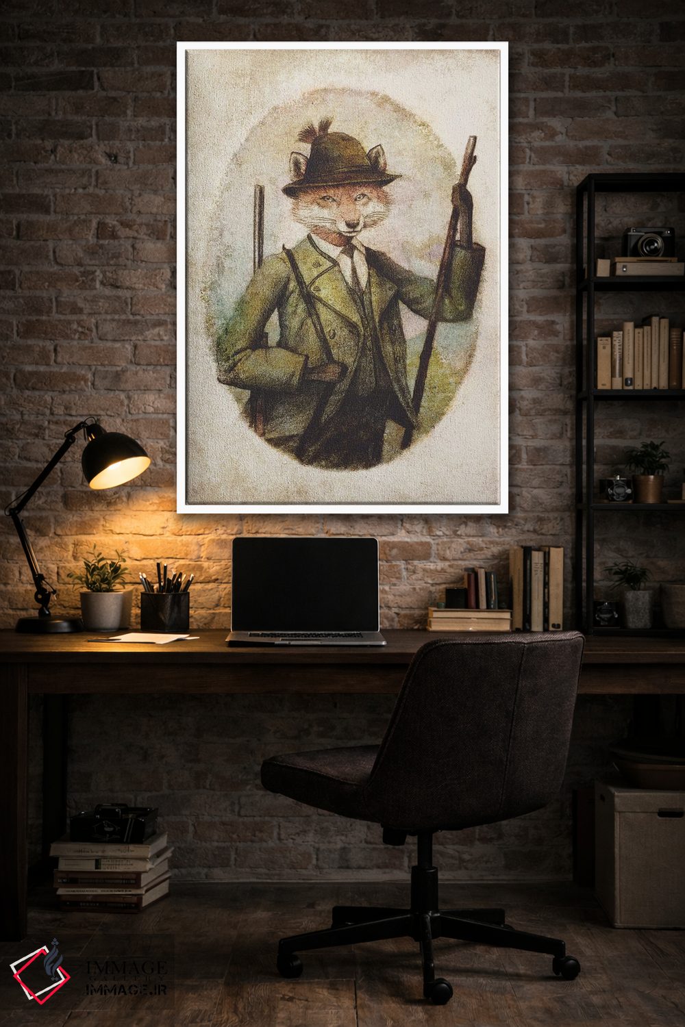 تابلو دکوراتیو "فصل شکار" اثر مایک کوبو - D2W