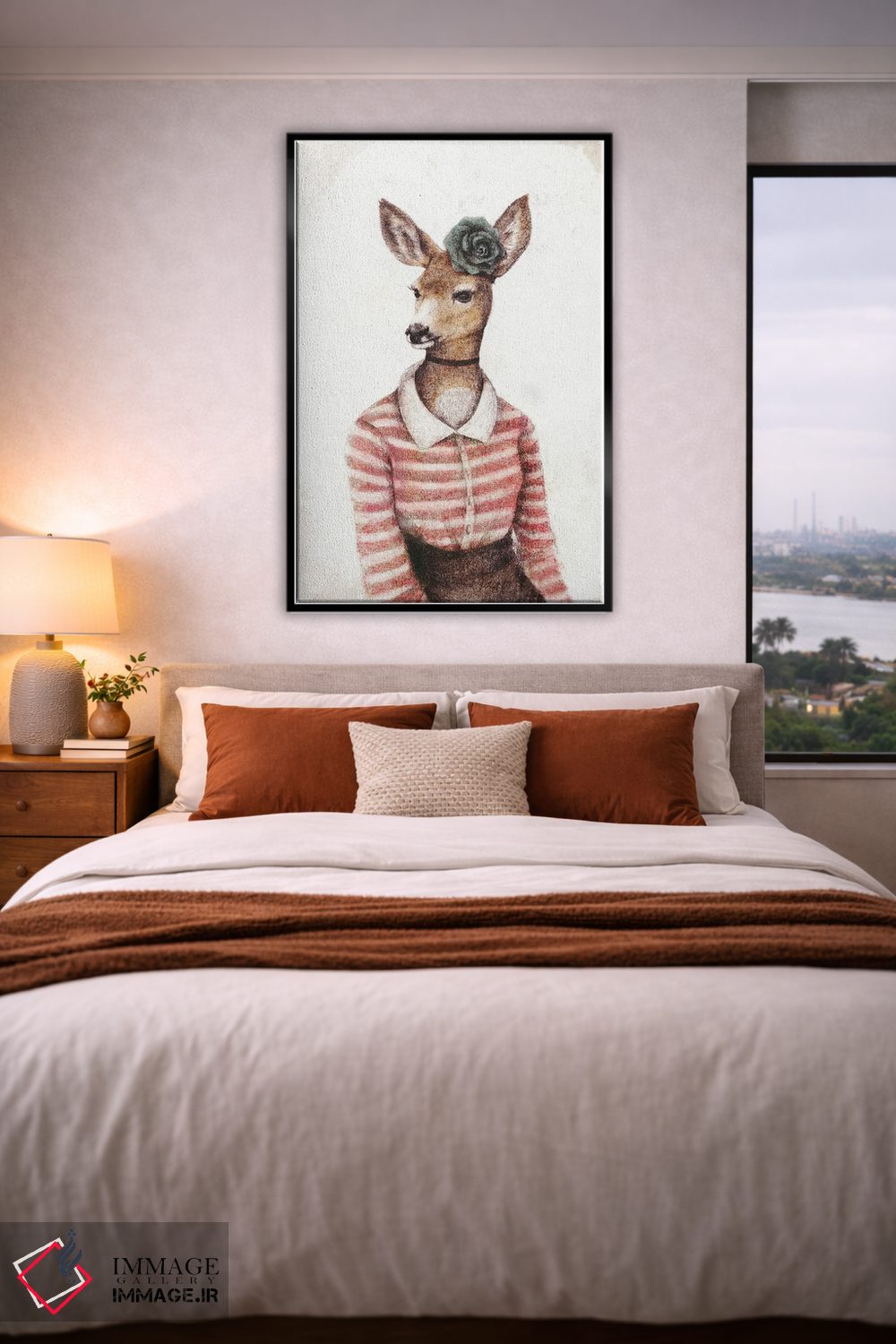 تابلو دکوراتیو "چیز وحشی" اثر مایک کوبو - D5B