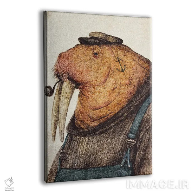 تابلو دکوراتیو "ندای ملوانان" اثر مایک کوبو - نمای پرسپکتیو محصول