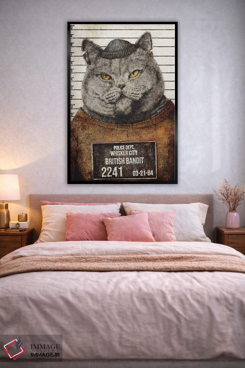 تابلو دکوراتیو "راهزن بریتانیایی" اثر مایک کوبو - D2B