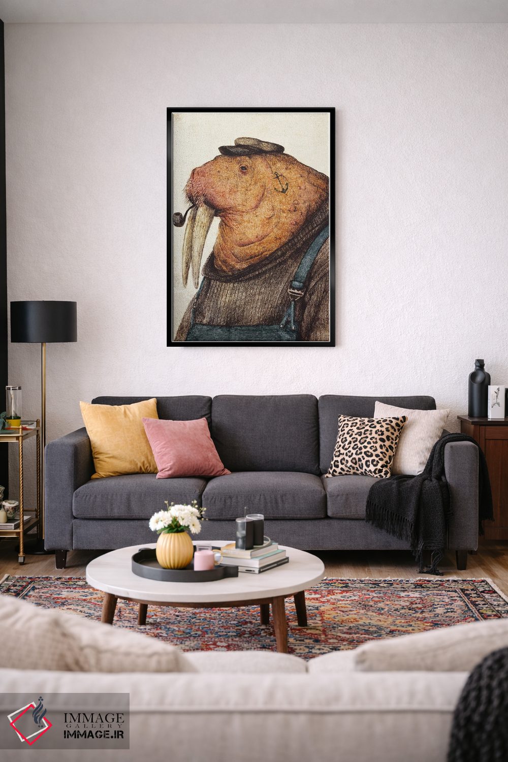 تابلو دکوراتیو "ندای ملوانان" اثر مایک کوبو - D2B