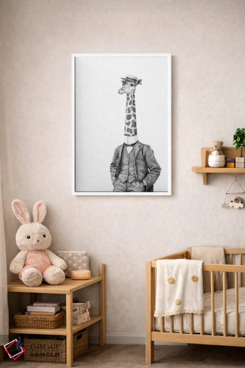 تابلو دکوراتیو "جنتلمن اشرافی" اثر مایک کوبو - D4W