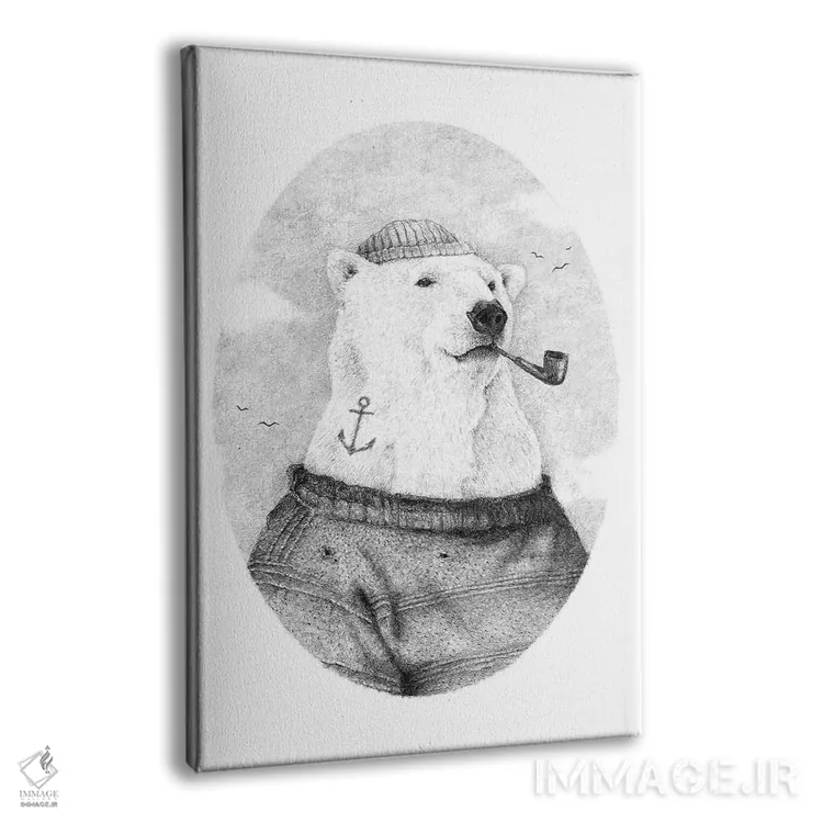 تابلو دکوراتیو "به سوی ساحل" اثر مایک کوبو - نمای پرسپکتیو محصول