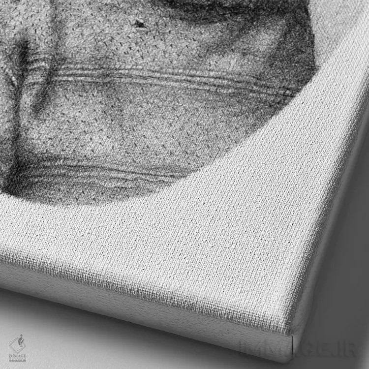 تابلو دکوراتیو "به سوی ساحل" اثر مایک کوبو - نمای نزدیک بافت بوم