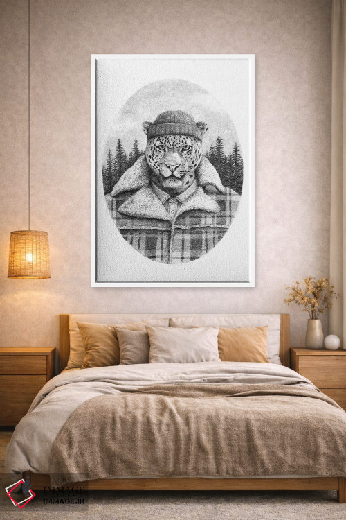 تابلو دکوراتیو "جنگلبان" اثر مایک کوبو - D1W