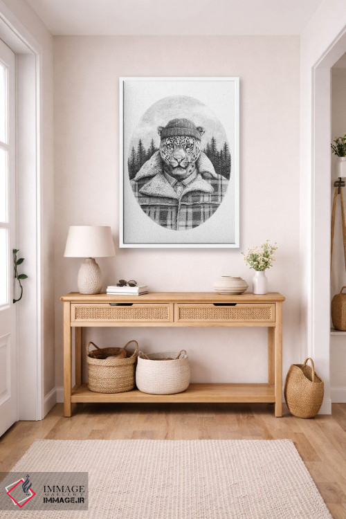 تابلو دکوراتیو "جنگلبان" اثر مایک کوبو - D6W