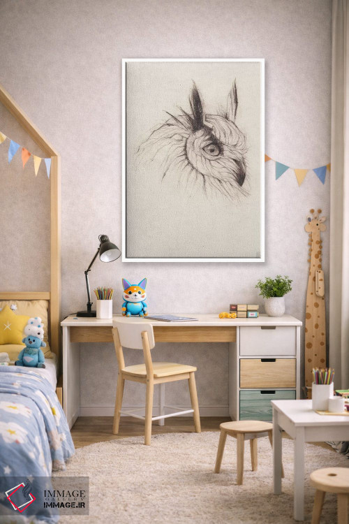 تابلو دکوراتیو "جغد ۲" اثر مایک کوبو - D1W