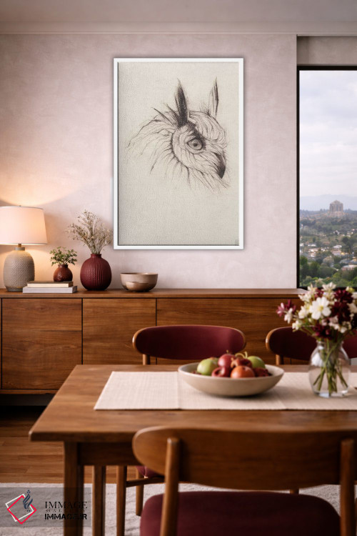 تابلو دکوراتیو "جغد ۲" اثر مایک کوبو - D3W