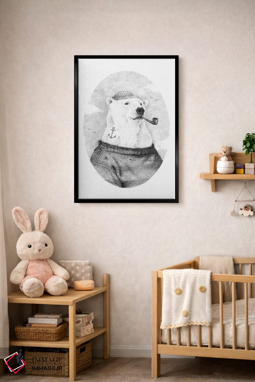 تابلو دکوراتیو "به سوی ساحل" اثر مایک کوبو - D5B