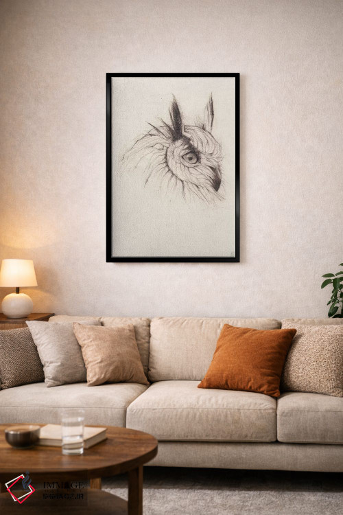 تابلو دکوراتیو "جغد ۲" اثر مایک کوبو - D5B