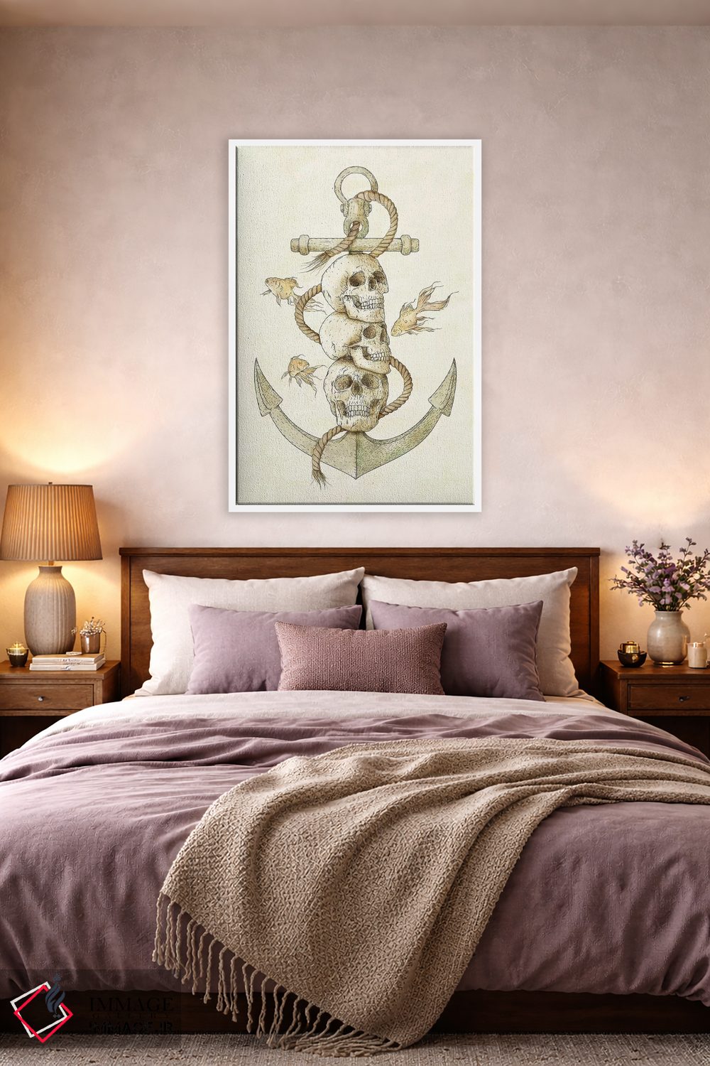 تابلو دکوراتیو "سه دزد دریایی گمشده" اثر مایک کوبو - D3W