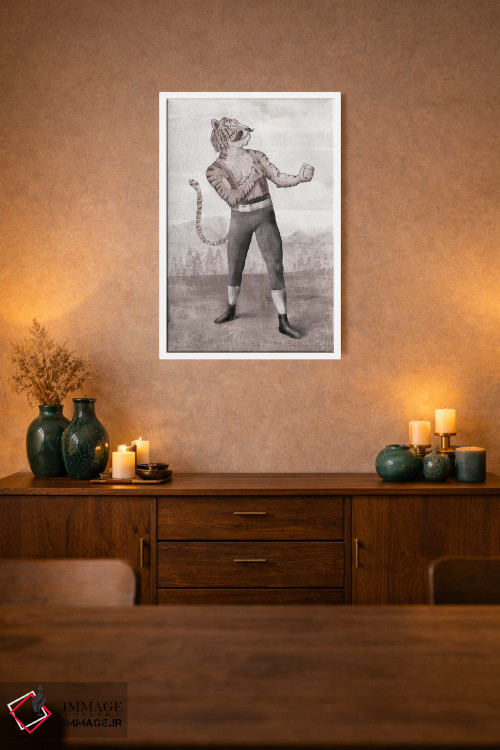 تابلو دکوراتیو "قهرمان ۱" اثر مایک کوبو - D2W