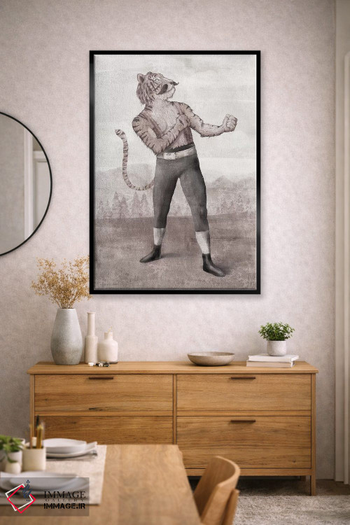 تابلو دکوراتیو "قهرمان ۱" اثر مایک کوبو - D3B
