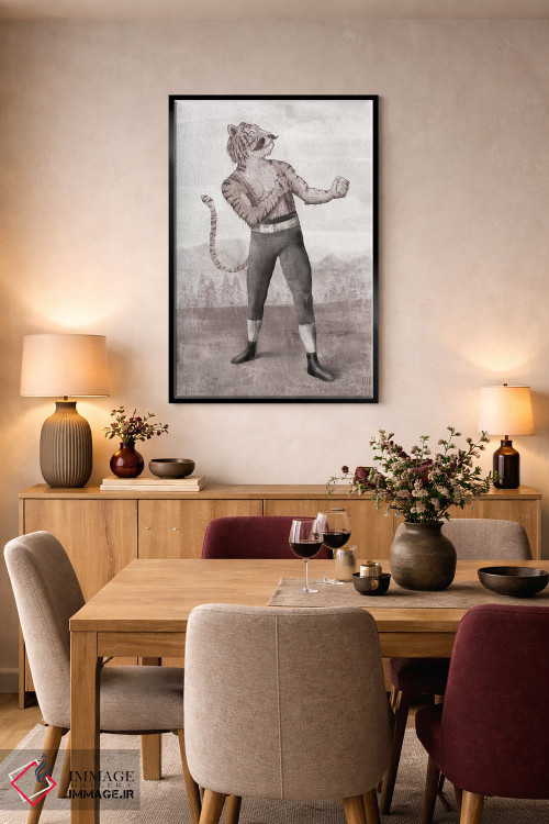 تابلو دکوراتیو "قهرمان ۱" اثر مایک کوبو - D4B