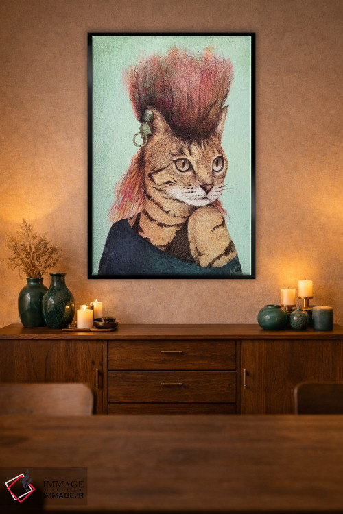 تابلو دکوراتیو "کتی ۲" اثر مایک کوبو - D1B