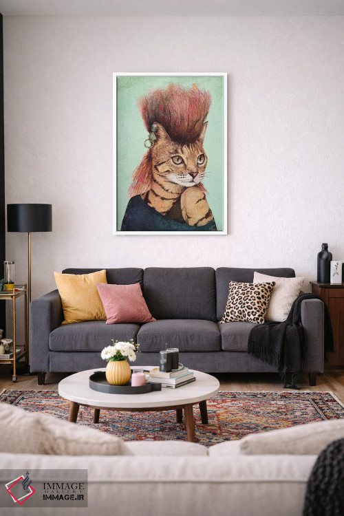 تابلو دکوراتیو "کتی ۲" اثر مایک کوبو - D2W