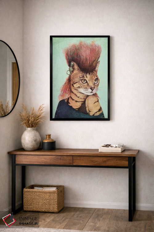 تابلو دکوراتیو "کتی ۲" اثر مایک کوبو - D3B
