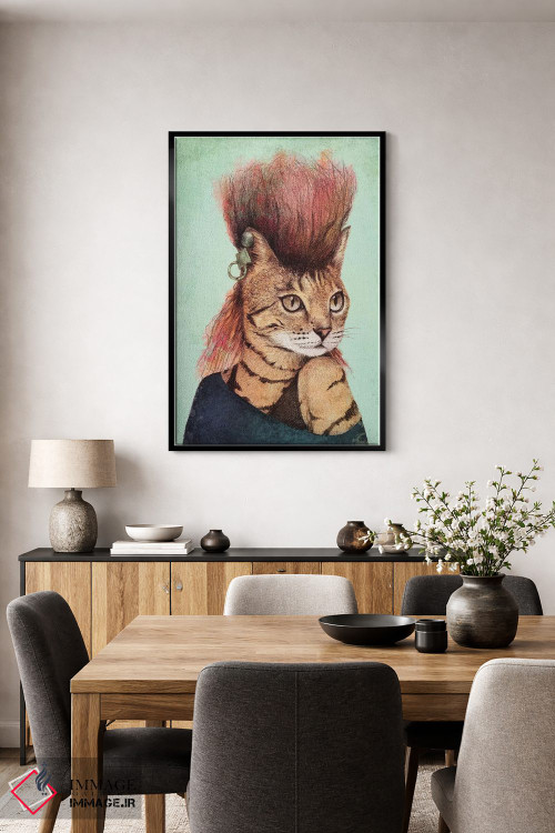 تابلو دکوراتیو "کتی ۲" اثر مایک کوبو - D4B