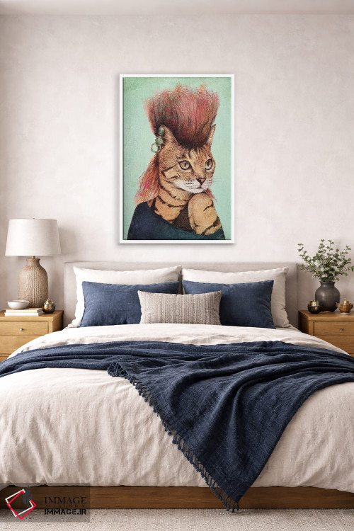 تابلو دکوراتیو "کتی ۲" اثر مایک کوبو - D5W