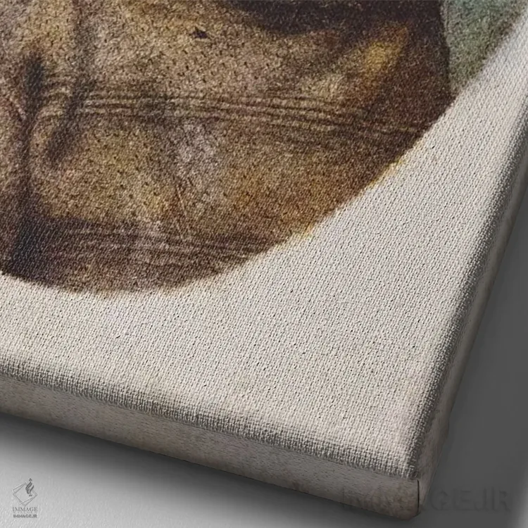 تابلو دکوراتیو "به سوی ساحل ۲" اثر مایک کوبو - نمای نزدیک بافت بوم