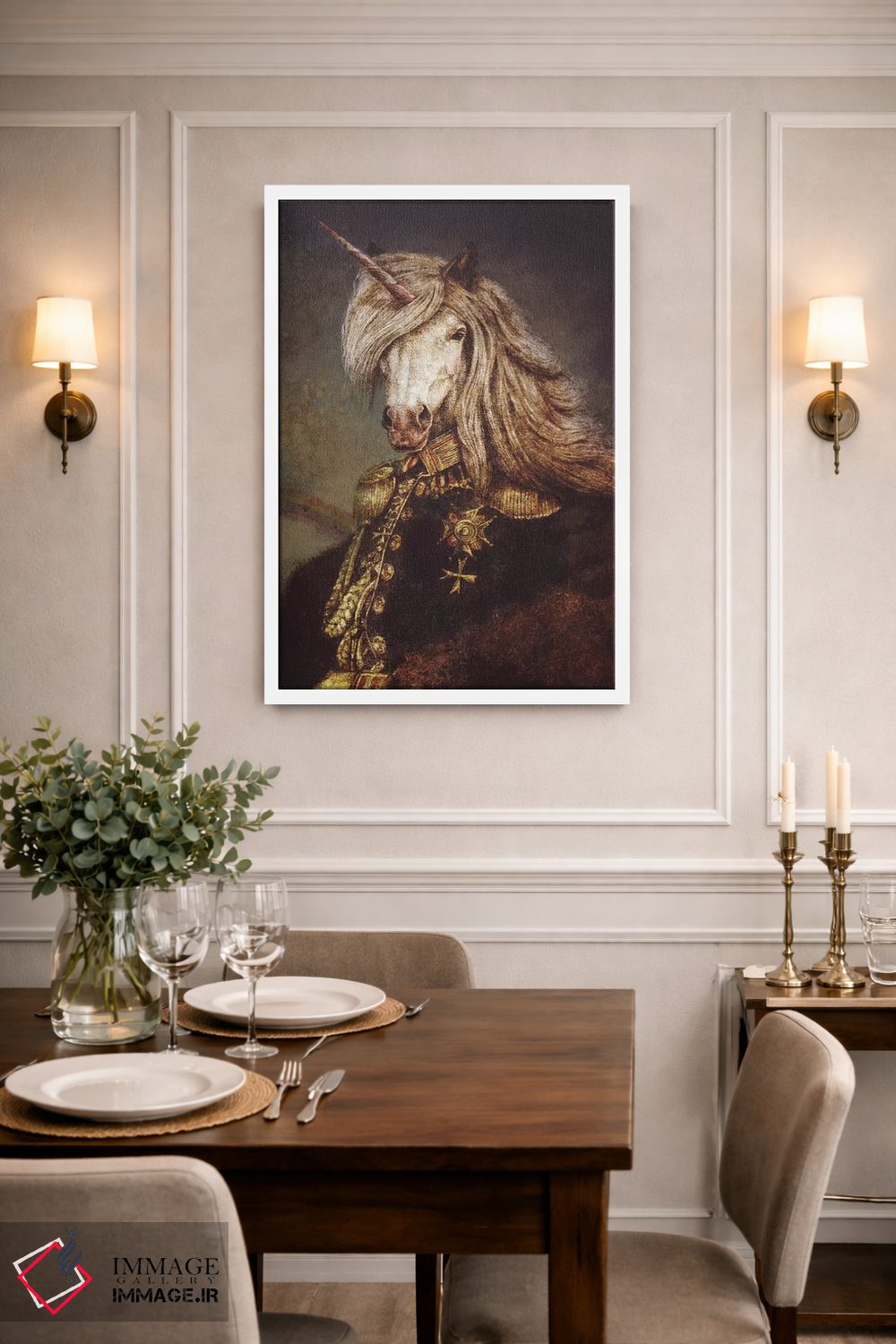 تابلو دکوراتیو "شمارنده سرزمین عجایب ۲" اثر مایک کوبو - D1W