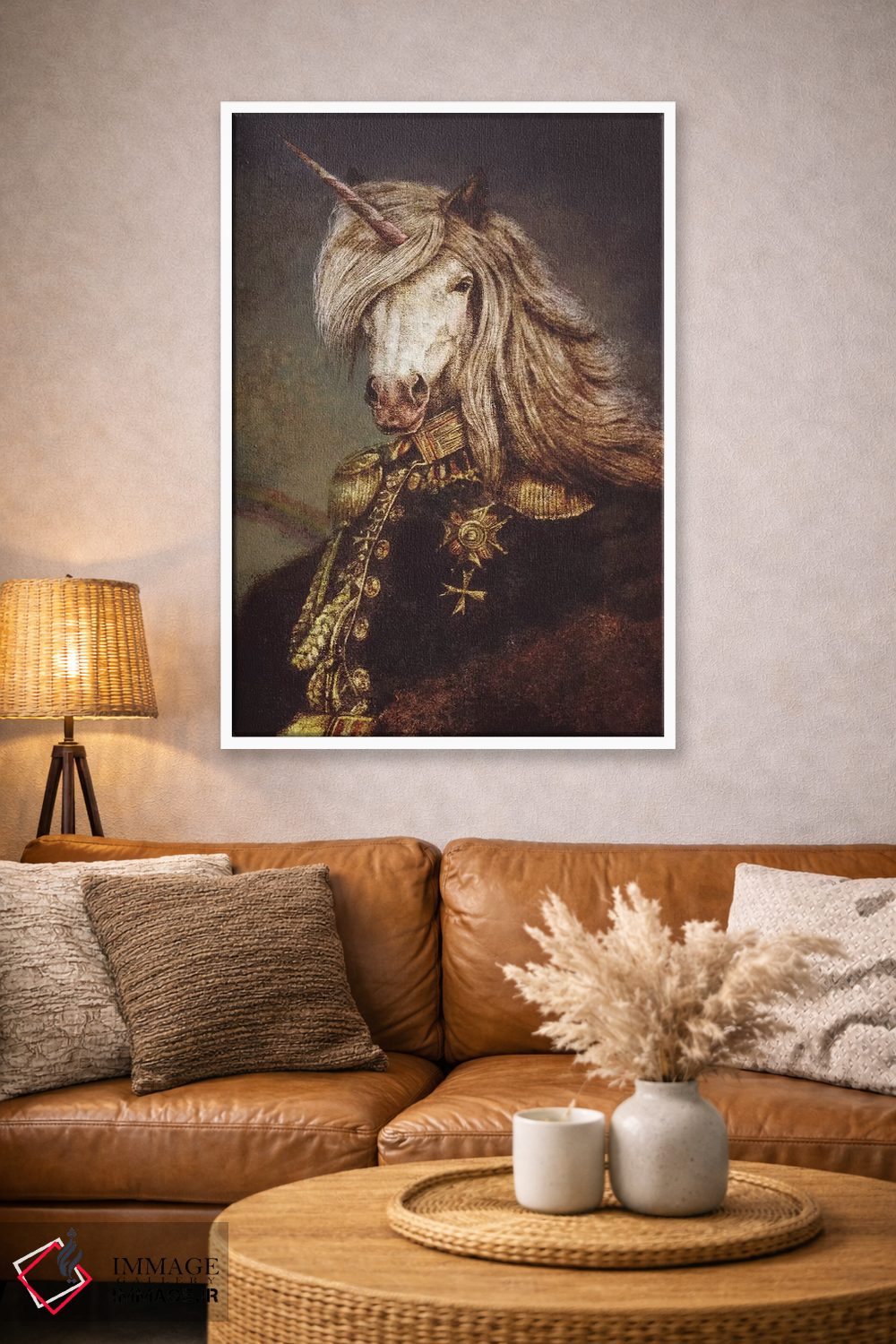 تابلو دکوراتیو "شمارنده سرزمین عجایب ۲" اثر مایک کوبو - D4W