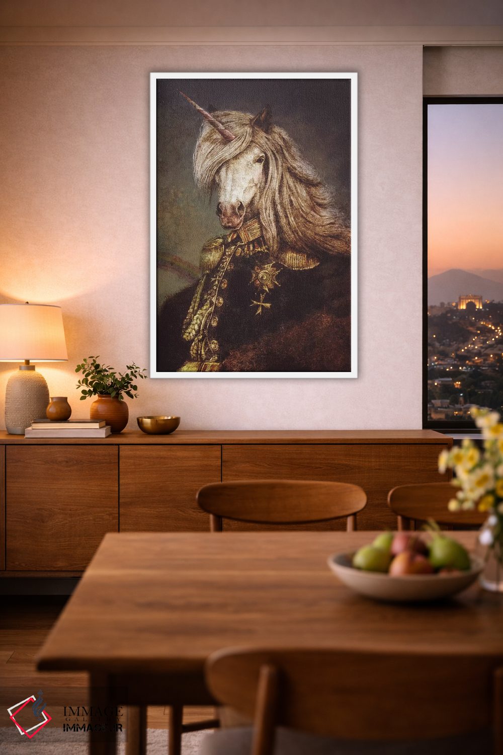 تابلو دکوراتیو "شمارنده سرزمین عجایب ۲" اثر مایک کوبو - D2W