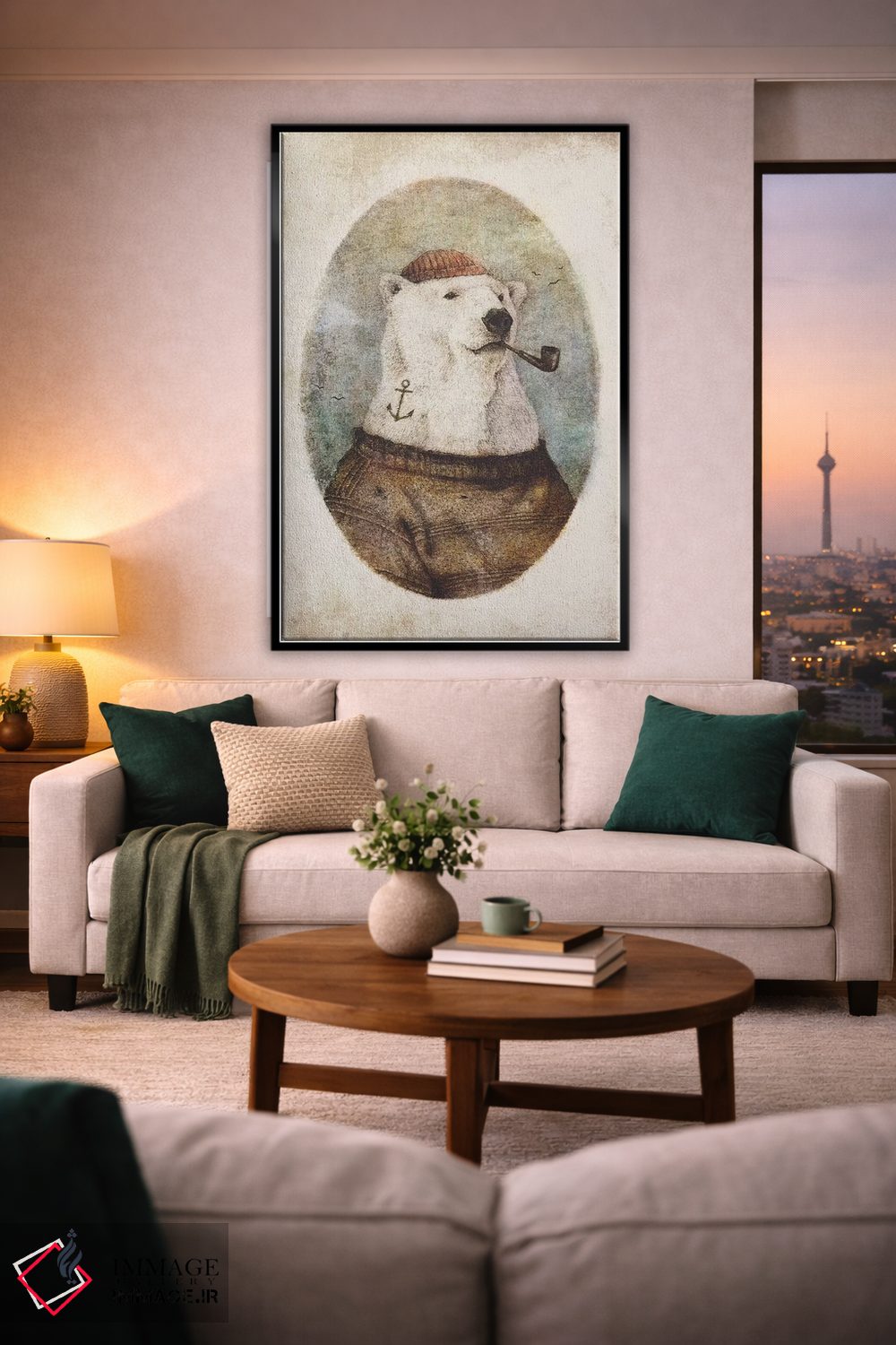 تابلو دکوراتیو "به سوی ساحل ۲" اثر مایک کوبو - D1B