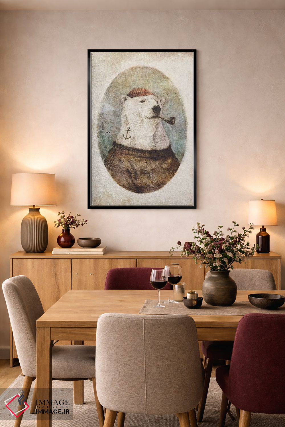 تابلو دکوراتیو "به سوی ساحل ۲" اثر مایک کوبو - D5B