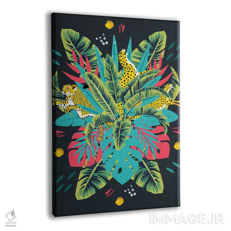 تابلو دکوراتیو "حال و هوای گرمسیری" اثر مارک اشکنازی - نمای پرسپکتیو محصول