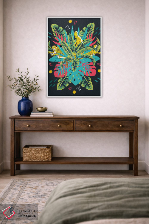 تابلو دکوراتیو "حال و هوای گرمسیری" اثر مارک اشکنازی - D3W