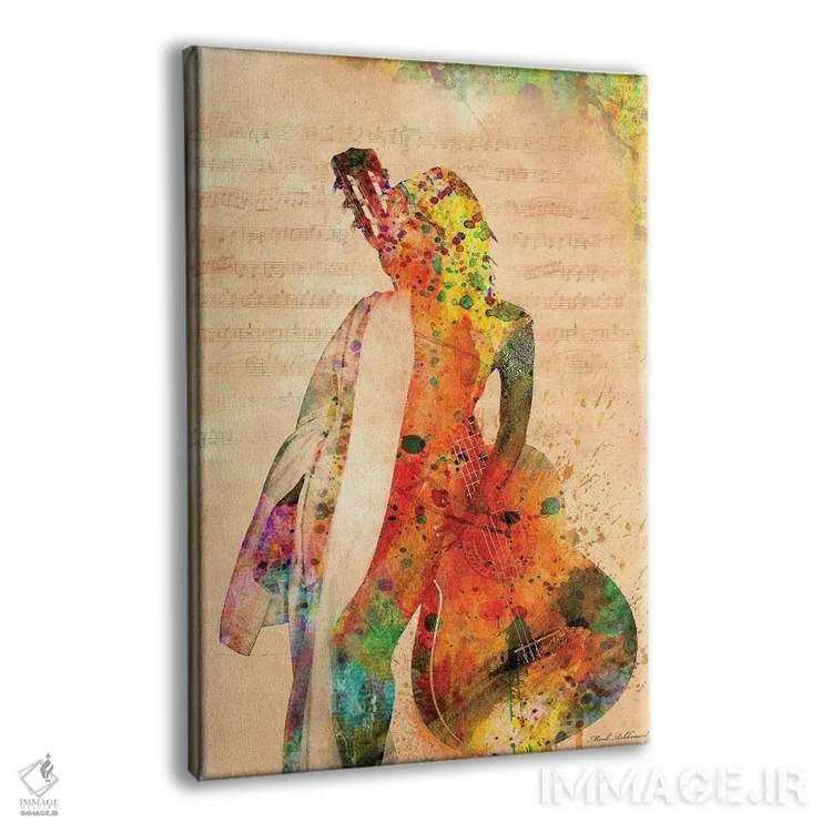 تابلو دکوراتیو "سپاس به زندگی" اثر مارک اشکنازی - نمای پرسپکتیو محصول