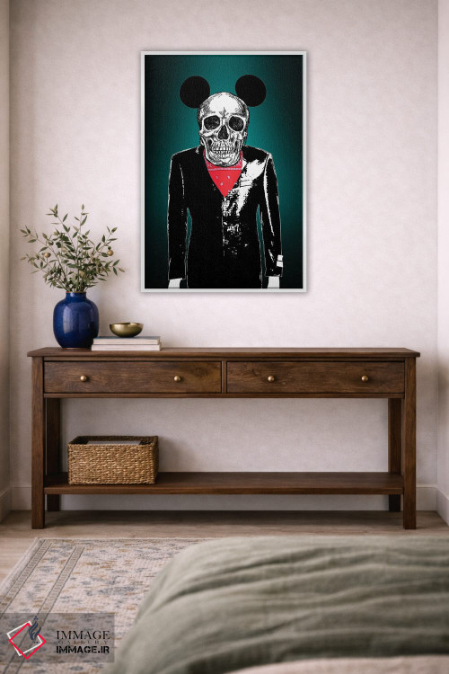 تابلو دکوراتیو "استخوان بندی موش قانون شکن" اثر مارک اشکنازی - D3W